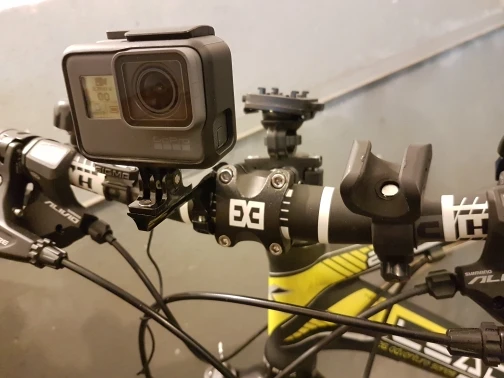 Алюминиевый держатель адаптера на руль велосипеда и мотоцикла для Hero 3 4 5 XiaoYI 4K