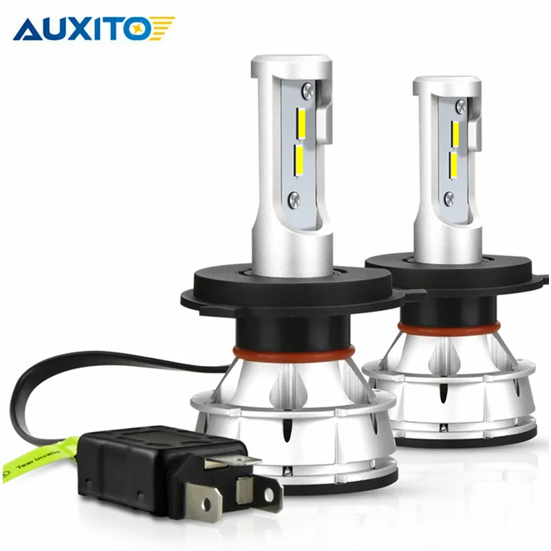 AUXITO светодиодный H7 H4/9003 Hi Lo луч 9012 9005 фара 16000lm Авто лампа для Hyundai H1 Tucson i30 Solaris