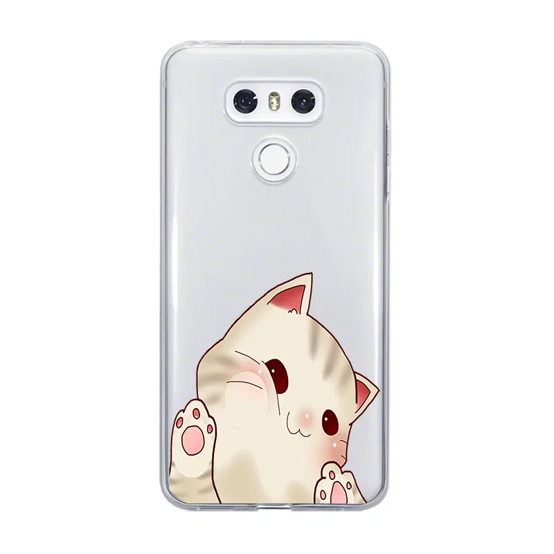 Patterned 4 Ciciber щенок крышка с котенком для LG G6 G7 G5 G4 V20 V30 V35 V40 THINQ мягкий чехол для телефона для LG K8 K7 K10 K4 K9 K11 плюс - Цвет: Patterned 4