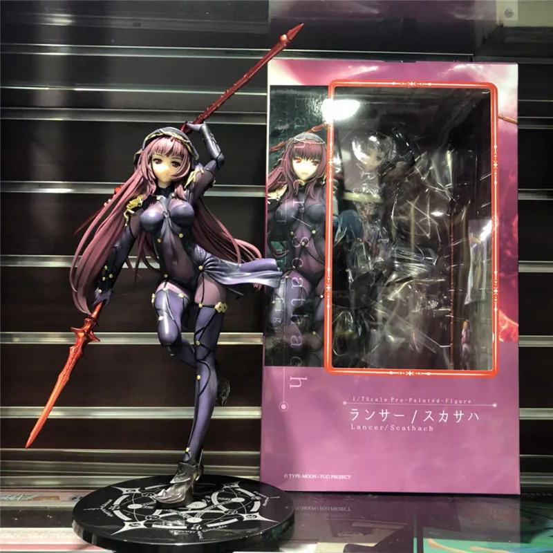 25 см аниме Fate/Stay Night фигурки Fate Grand Order Lancer Scathach ПВХ фигурка Коллекция Модель игрушки