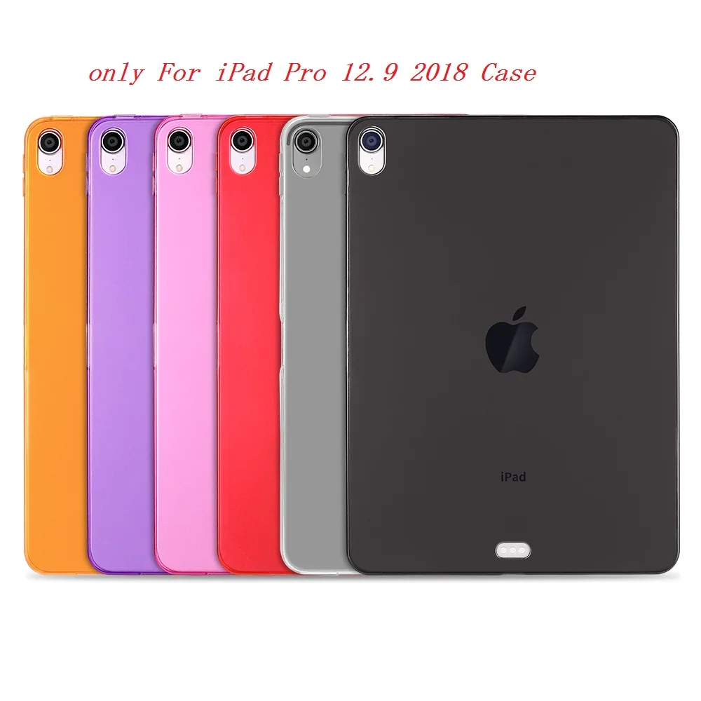 Чехол для iPad Pro 12 9 2018 мягкий прозрачный умный чехол из ТПУ с кристаллами планшета