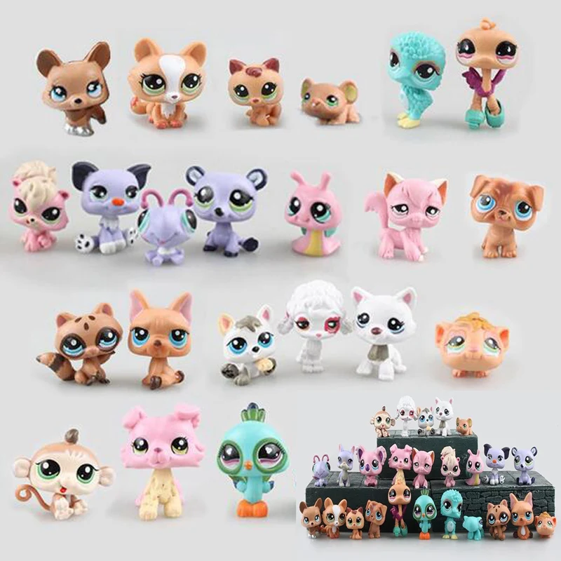 

Fashion 24pcs/set Cartoon Pet Shop Characters Action Figure Model Toys