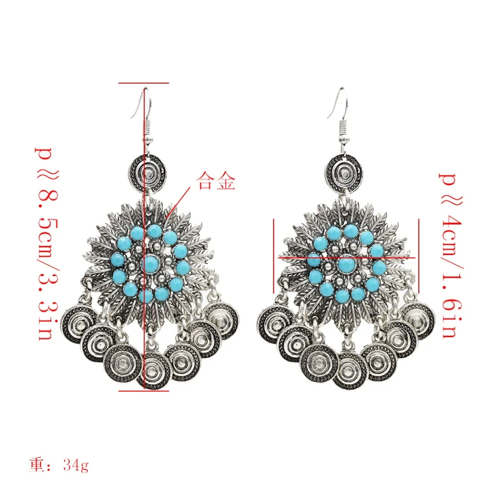 Цепочка на талию с кисточкой монеткой животом винтажная цветная металлическая