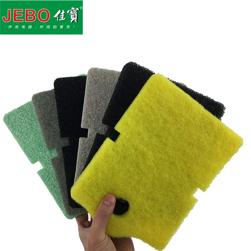 

Хлопковый эффективный фильтр JEBO 6 в 1 для 805 809 815 819 809B 803, фильтр для внешнего фильтра, оригинальный губчатый фильтр 6 шт./лот