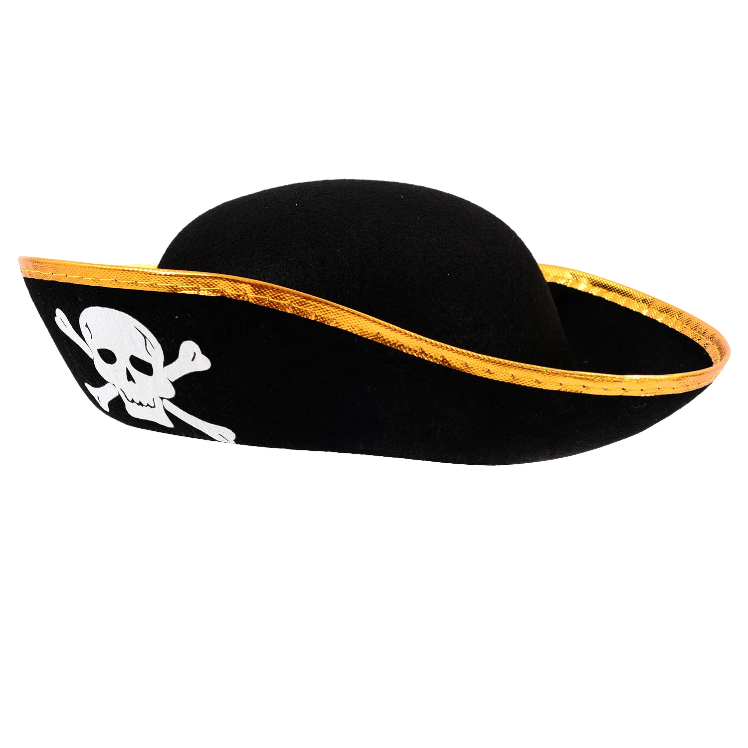 T Best в Aliexpress Акция унисекс переодевание белый череп шаблон пиратская шляпа|hat