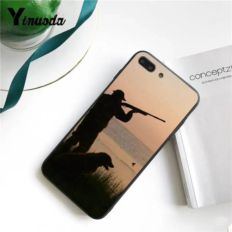 8 Yinuoda для iPhone 7 6 X Чехол охотничья собака красочные аксессуары для телефонов Чехол для iPhone 7X6 6S 8Plus X 5 5S SE XR XS XSMAX - Цвет: 8