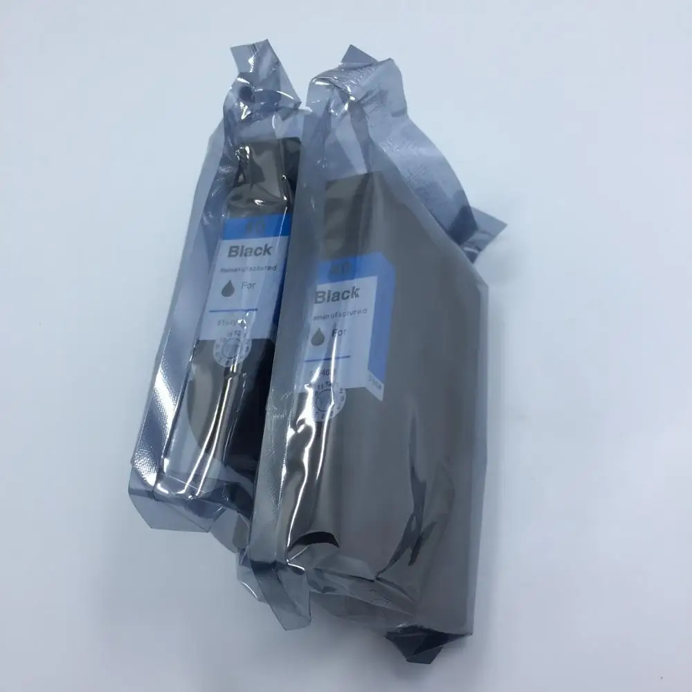 YOTAT 2 шт. BK Восстановленный картридж 51640 для hp 40 чернильный 51640A HP Designjet серии 230 250c 330
