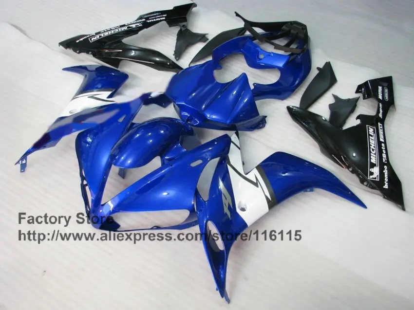 Обтекатели для мотоцикла YAMAHA YZF R1 2004 2005 2006 yzf r1 04 05 06 синие части корпуса Вторичный