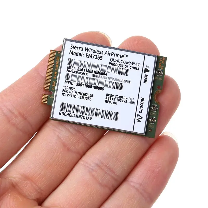 1 шт. WWAN карта беспроводной wifi Sierra для hp LT4111 EM7355 Gobi5000 4G LTE Modual NGFF M.2 HSPA WCDMA высокая скорость