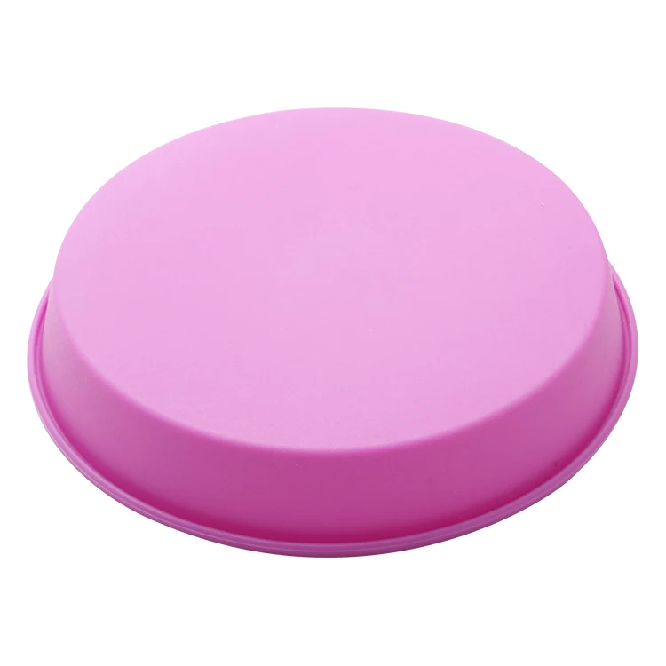 1Pcs Round Silicone Pizza Pan for Baking Wedding Cake Pie Bread Loaf Microwave Oven |