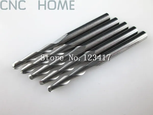 10x3 175*2 5*22 мм 2 флейты карбида шаровой нос фрезерный инструмент CNC резьба биты