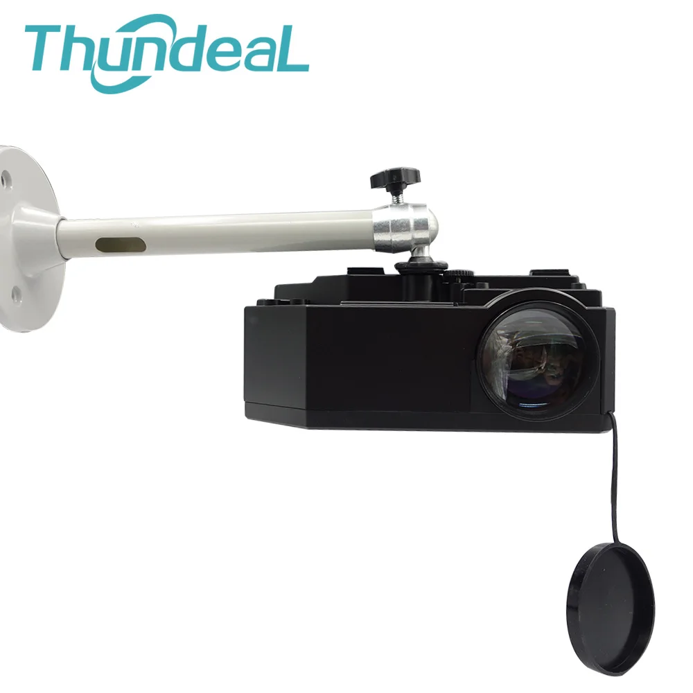 

ThundeaL 21CM Projector Ceiling Wall Bracket Projector Hanger Holder Aluminum Alloy Mount Metal Bracket LCD DLP Projector Stand