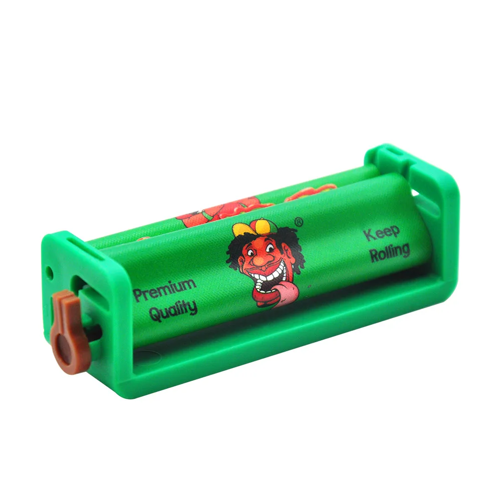 Green HONEYPUFF портативный сигареты прокатки машина руководство Табака Чайник высокое качество курительный ролик - Цвет: Green