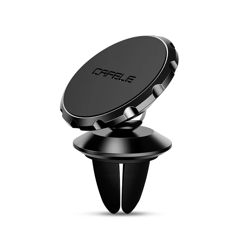 Black matte CAFELE магнитный автомобильный держатель для телефона для вашего мобильного телефона, магнитный держатель на вентиляционное отверстие, держатель для сотового телефона, 360 градусов, gps подставка, поддержка смартфона - Цвет: Black matte