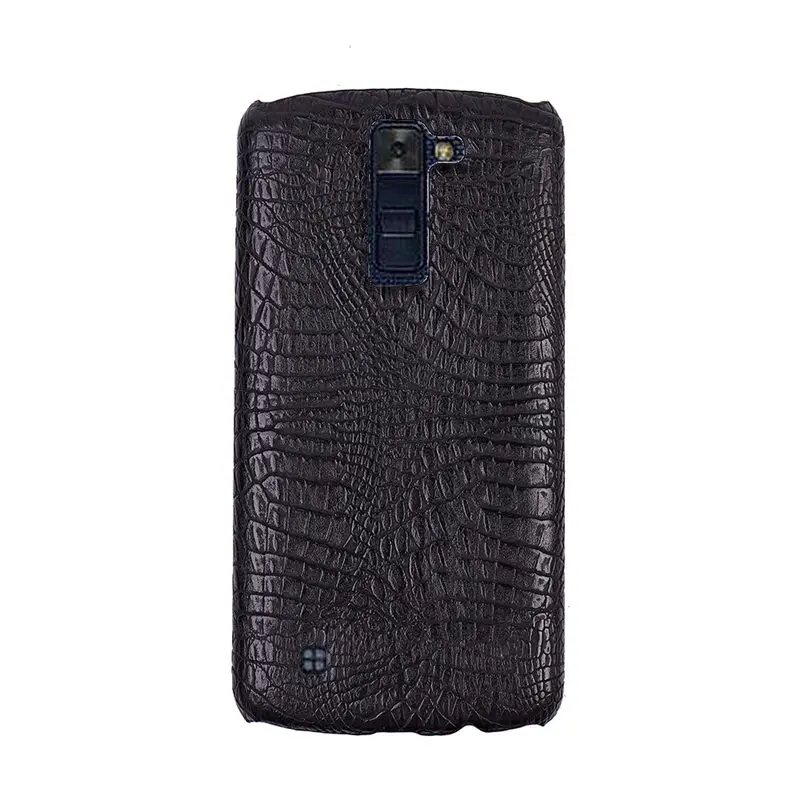 Чехол для LG K8 2016 чехол с твердой кожей крокодила LGK8 K 8 K350E K350N K350 Phoenix 2 5 0 | Мобильные
