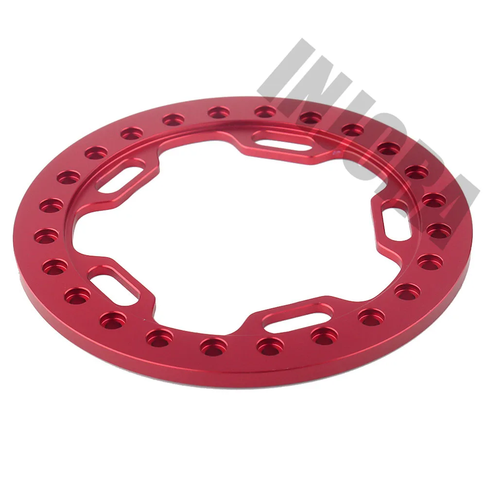 INJORA 61MM 4Pcs 2.2 Wheel Rim Outer Ring for 1/10 RC Crawler Axial SCX10 Wraith RR10 Traxxas TRX4 2.2" Wheel