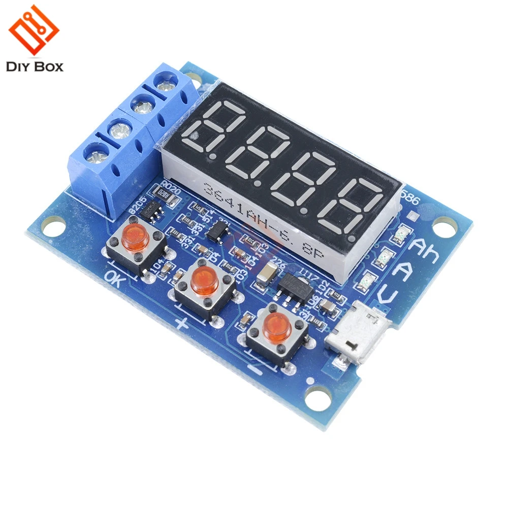 1 2 V 12V 18650 HW 586 литий ионный Батарея Ёмкость тестер + сопротивления свинцово