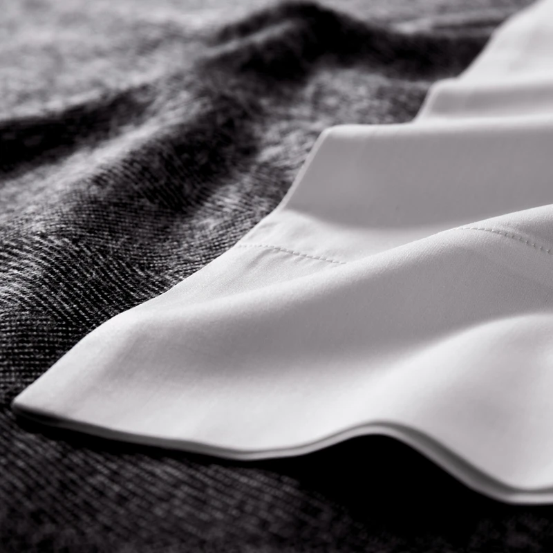 Из египетского хлопка постельных принадлежностей чистый цвет пододеяльник