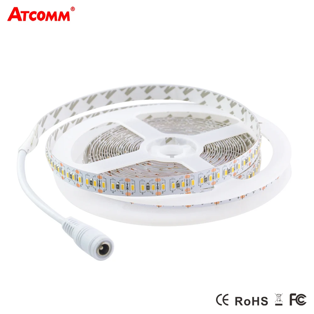 

SMD 3014 LED Strip Light 204 LEDs/m DC 12V Ultra Bright Waterproof 5m LED Ribbon White Warm White Blue High Lumen H Quality