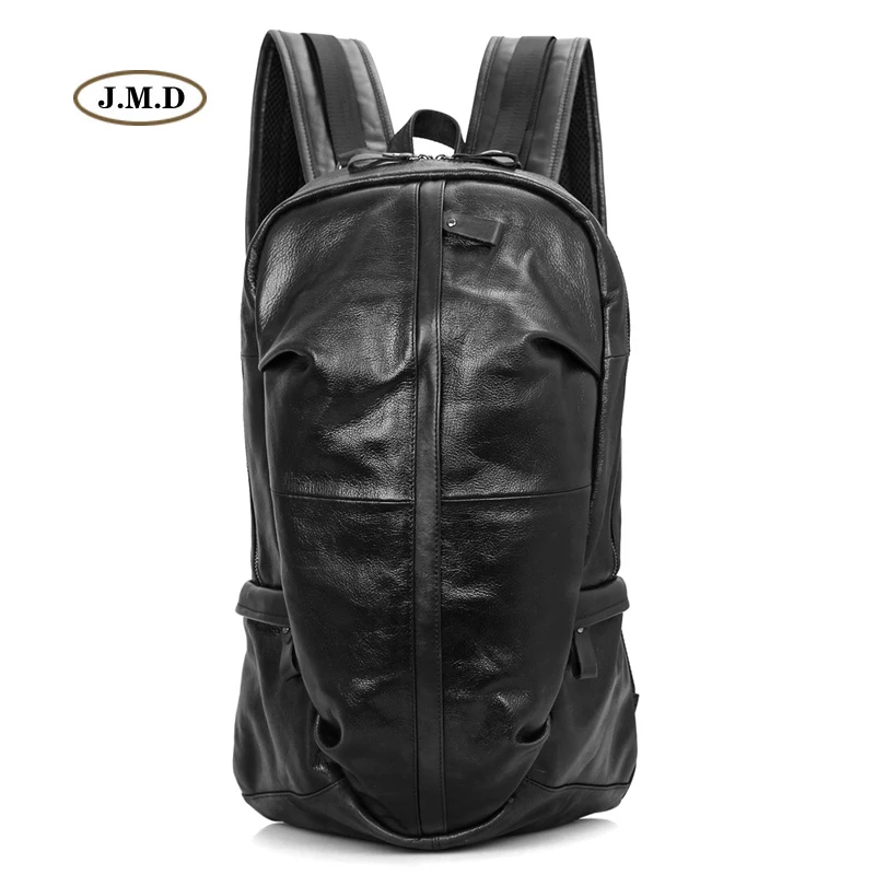 Модный рюкзак Augus из натуральной кожи унисекс уникальный стиль для путешествий