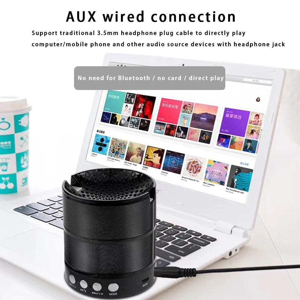 Новый беспроводной мини Bluetooth динамик портативный держатель мобильного телефона