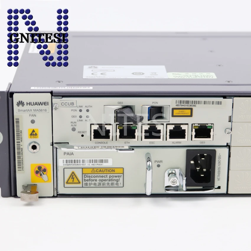 Цифровой Мультиплексор доступа абонентской линии Hua wei IP DSLAM SmartAx MA5616 CCUB/CCUD с