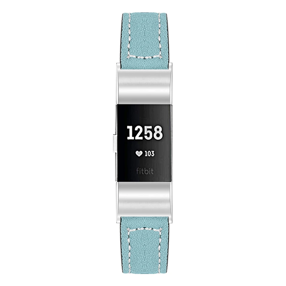 Oulucci кожаный ремешок Замена сменный fitbit charge 2 полосы Смарт-часы для фитнеса с для fit bit charge 2