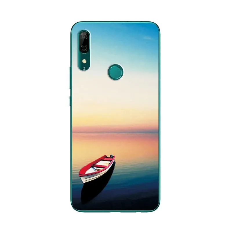 Мягкий чехол для телефона из ТПУ Huawei P Smart Z 6 59 '' с красочным рисунком новинка Y9