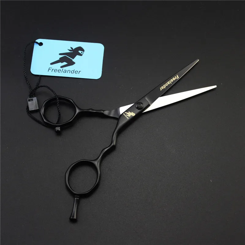 Freelander 5.5 inch Black Professional Hairdressing Scissors Cutting/Thining Set Titanium Salon Hot Shears Barber-Shop-Supplies | Красота и