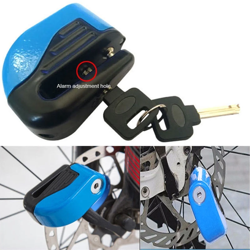 FLGT-New Motorcycle Scooter Bicycle Anti-theft Wheel Disc Brake Lock Security Alarm | Спорт и развлечения