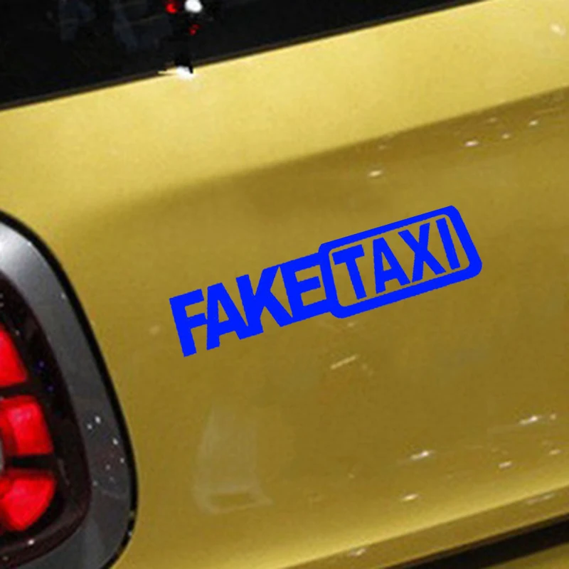 Автомобильный бампер такси Jdm наклейка забавные виниловые личности декоративные