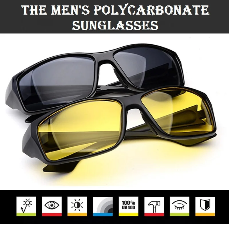 Chashma брендовые новые спортивные очки ночного видения для вождения