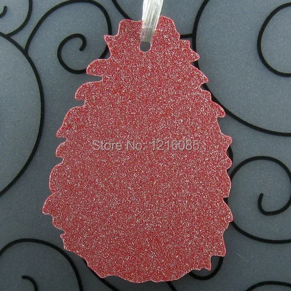 

Pine Cone Wish Tree Tag Blank Favor Tags Blank Thank You Tags for Confirmation, wedding birthday party Favor Tags