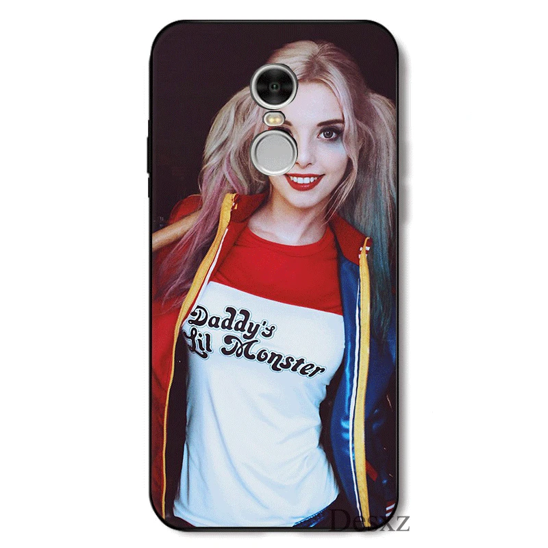 Силиконовый чехол для мобильного телефона из ТПУ Harley Quinn Xiaomi Redmi K30 Poco X2 Note 5 6 4 4X 7 Pro