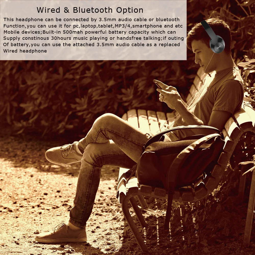 Bingle Q5 Экстра светильник Вес hi fi звук Шум шумоподавления Накладные наушники Bluetooth