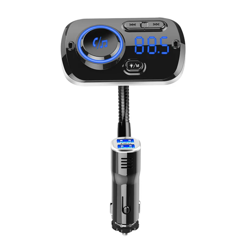 JaJaBor Bluetooth 5 0 автомобильный комплект гарнитуры FM передатчик AUX аудио