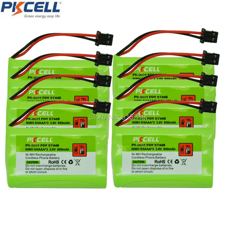 8x5/4AAA * 3 6 V NiMH аккумуляторы для беспроводного телефона BT446 BT598 DCX700 DCX730 TRU446 2|battery