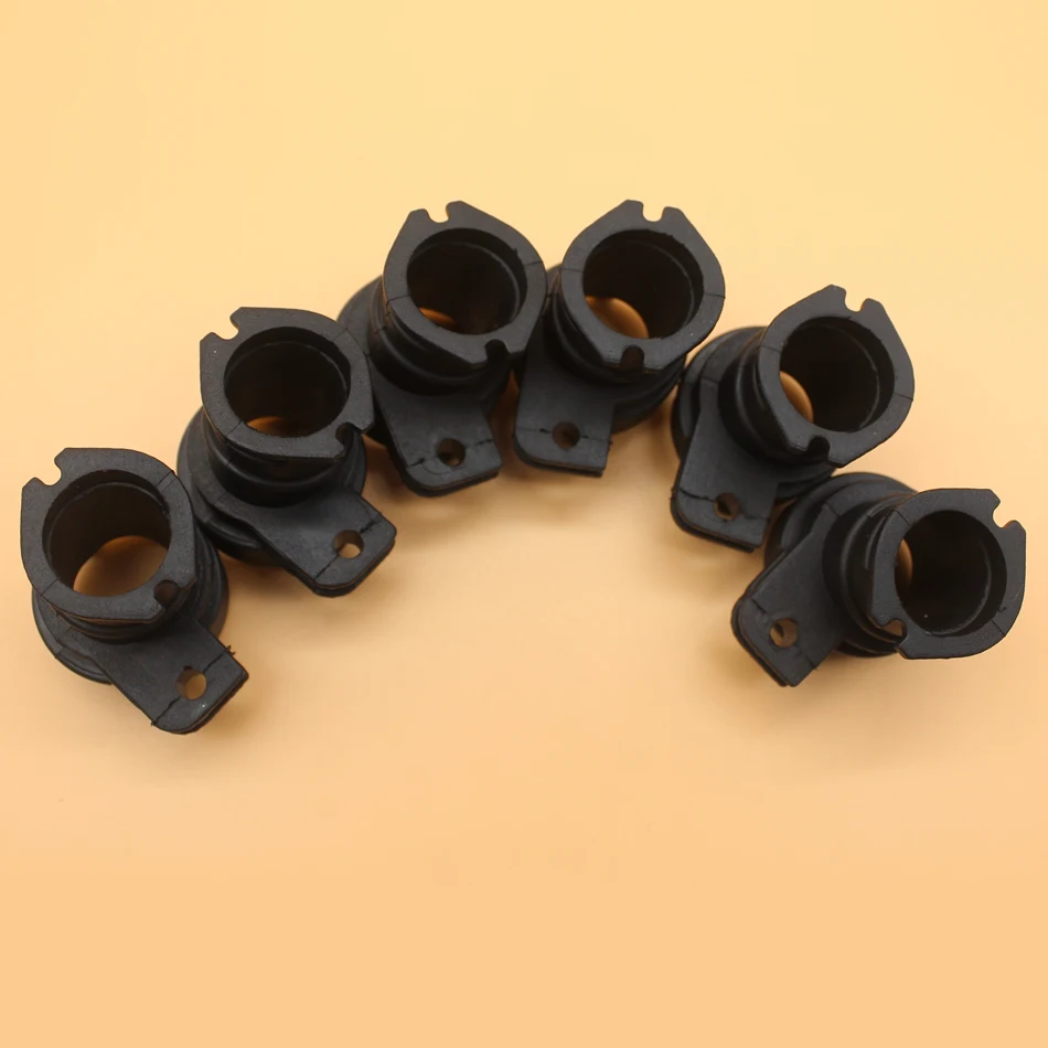 Впускной коллектор 6 шт./лот сапоги для бензопилы HUSQVARNA 365 362 371 372 372XP (круглый