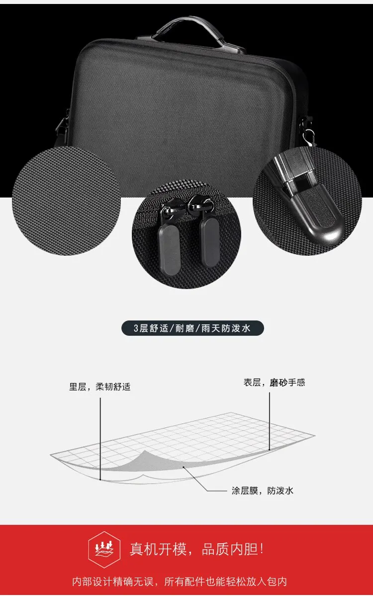Портативная сумка для хранения Mavic 2 EVA, чехол для переноски, сумка на плечо для DJI Mavic 2 Pro/Zoom Combo, портативный чехол, аксессуар для дрона