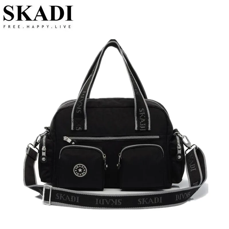 SKADI женские вместительные сумки ярких цветов водонепроницаемая сумка через