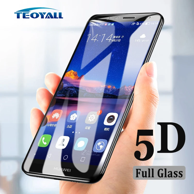 Защитная пленка TeoYall 5D Edge для Huawei GR3 GR5 2018 2017 закаленное стекло Y5 Y7 Prime защитная