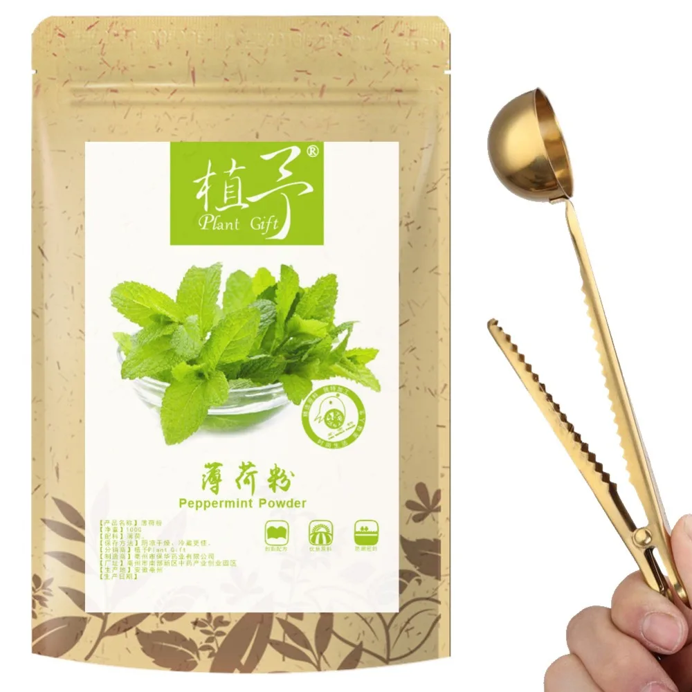 100% чистый натуральный завод порошок мяты перечной лицевая пленка материалы мука