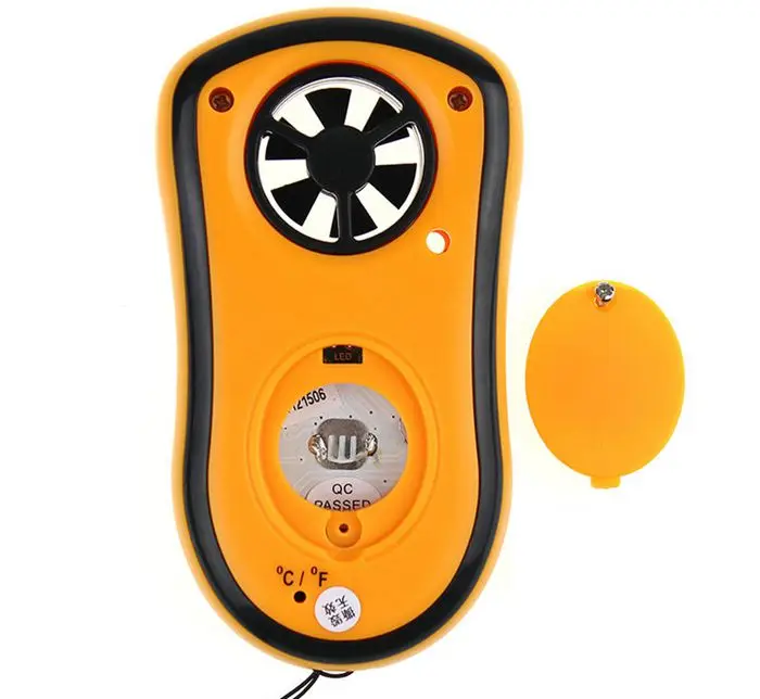 BENETECH GM8908 Карманный измеритель скорости ветра/температуры воздуха датчик