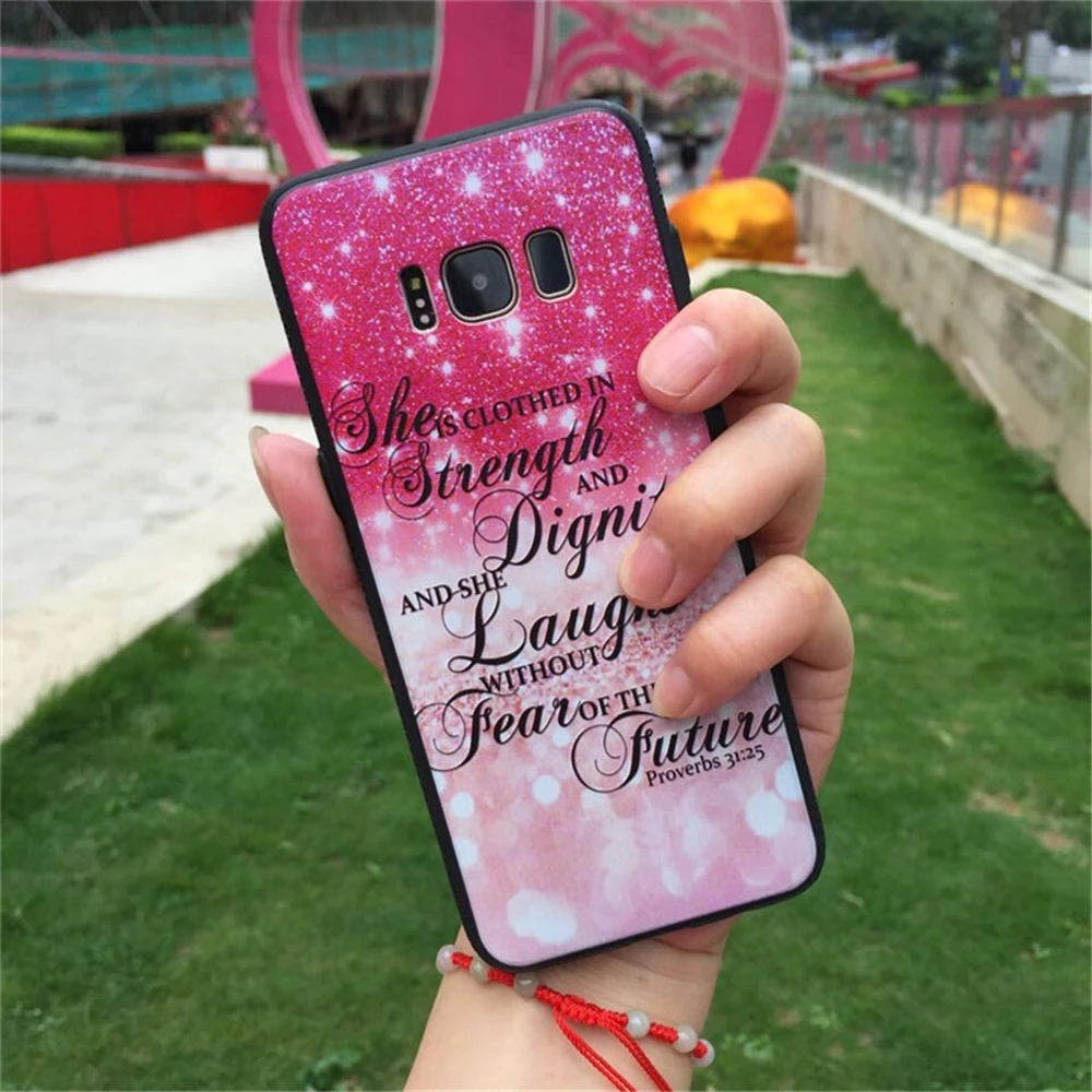 Relief Retro Colorful Pattern Case For Samsung Galaxy S8 S9 A8 J7 Plus Note8 J5P Prime 2016 J3 J5 Pro soft silicone case |