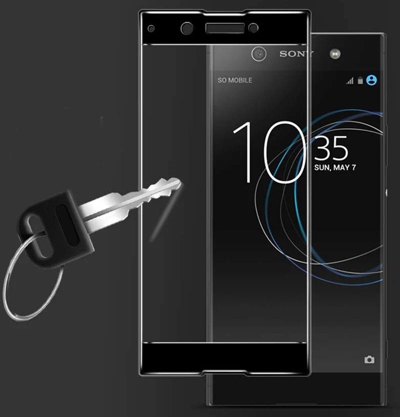 3D полное покрытие закаленное стекло для Sony Xperia XZ3 XZ2 XZ1 XZ XA2 XA1 XA X премиум компактная