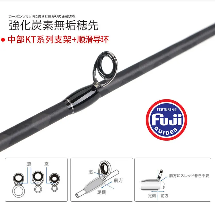 MAD MOUSE Новая полная Fuji 2,5/2,7/2,9 m MH высокоуглеродистая Удочка с перекрестными углеродными морскими басами Ligth Shore Jigging Rod спиннинговое удилище