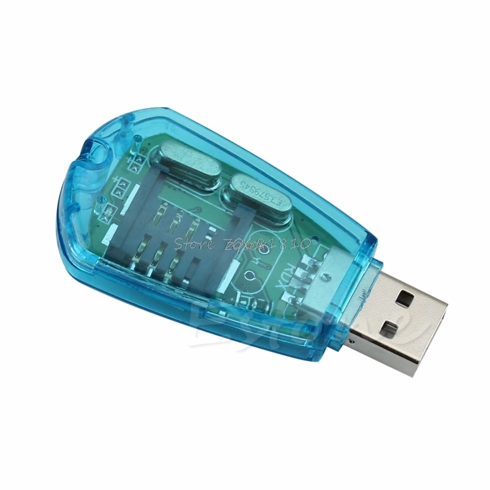 

USB Cellphone SIM Card Standard Reader Copy Cloner Writer SMS Backup Whosale&Dropship