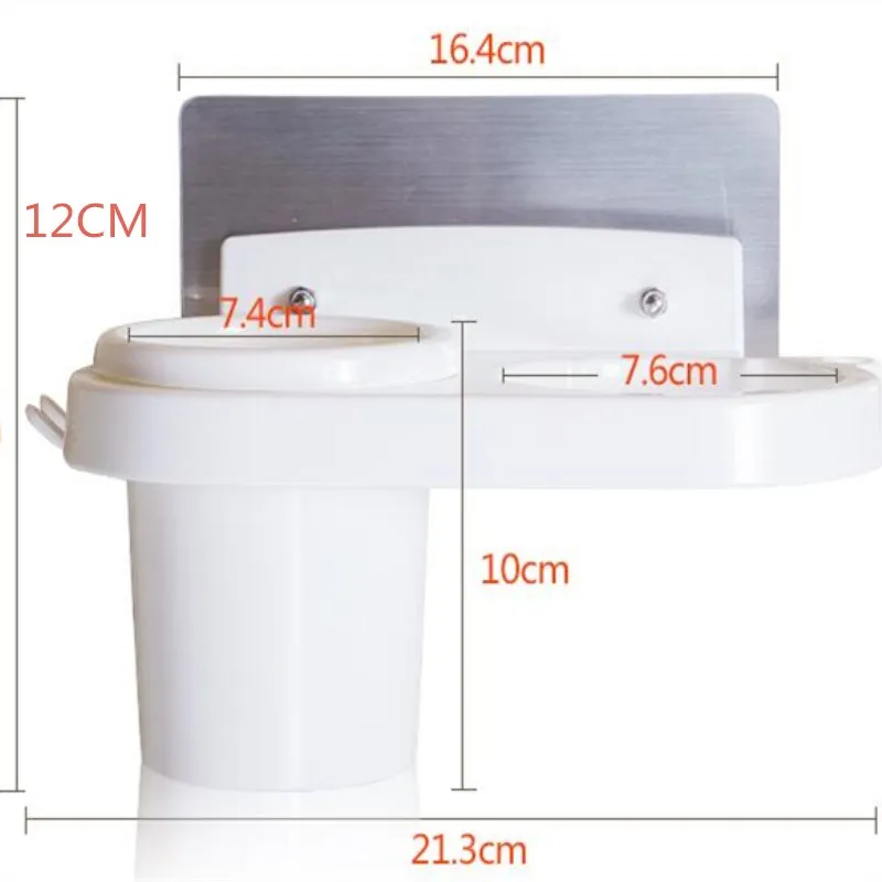 Многофункциональный настенный всасывания фен сушилка гребень держатель для