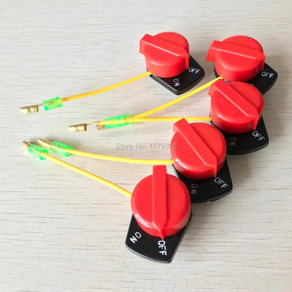 

5PCS ON OFF Engine Stop Switch 1 Wire Fit HONDA GX160 generator and so on