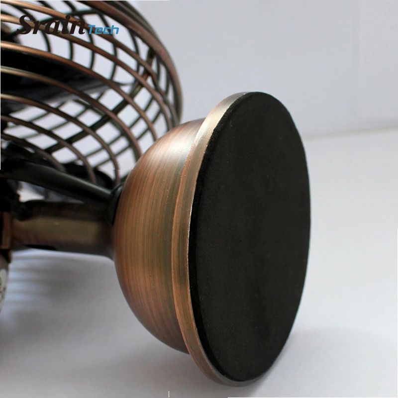 Мини Настольный античный вентилятор ретро USB портативный стальной с